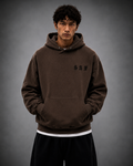 SaF Brown Heavyweight Hoodie